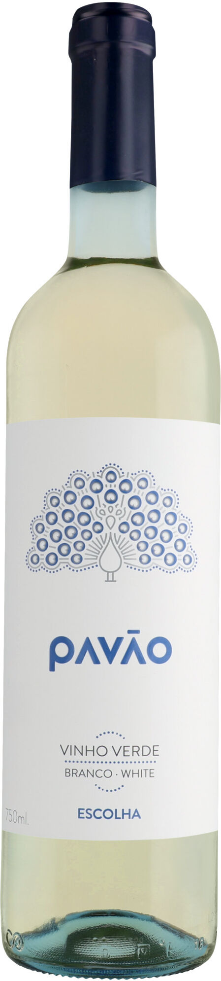 Vercoope Pavão Escolha Vinho Verde Branco 2025 11% Vol. Weißwein Halbtrocken aus Portugal