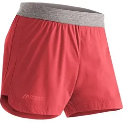 MAIER SPORTS Damen Shorts Fortunit Shorty, Größe 34 in Rot Rot