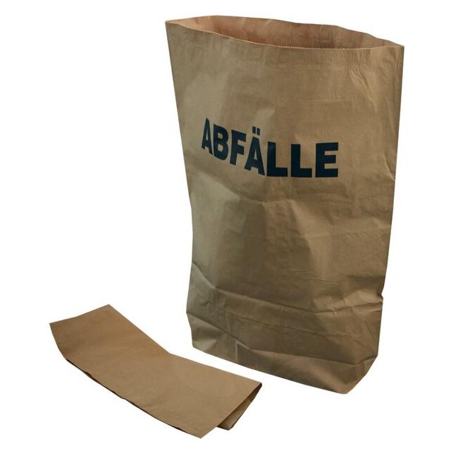 GVS Bio-Abfallsäcke, 120 Liter, Aufdruck "Abfälle", 700 x 950 x 220 mm, Packung à 25 Säcke (25x, 120 l) (04750195)