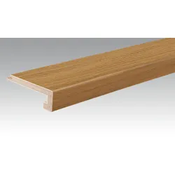 MEISTER Treppenkante Parkett U-Profil 2150 x 13 mm 9011 Eiche authentic ultramattlackiert