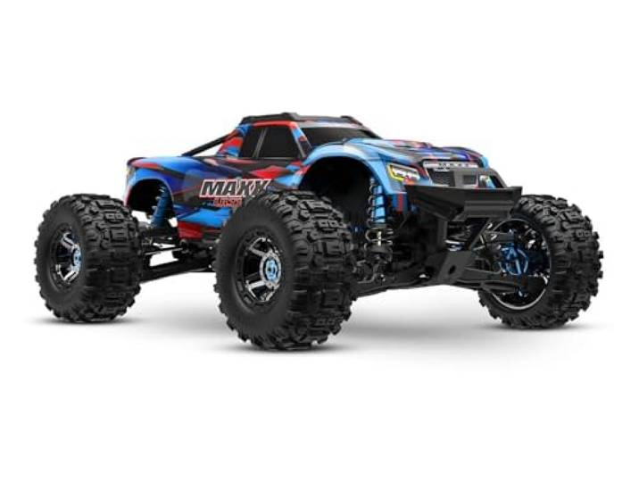 TRAXXAS MAXX Ultimate, 1/10 Monster-Truck, RC Fahrzeug, Aluminium & Stahl, Blau, Ferngesteuertes Auto, Offroad, Racing, TRX89087-4-BLUE