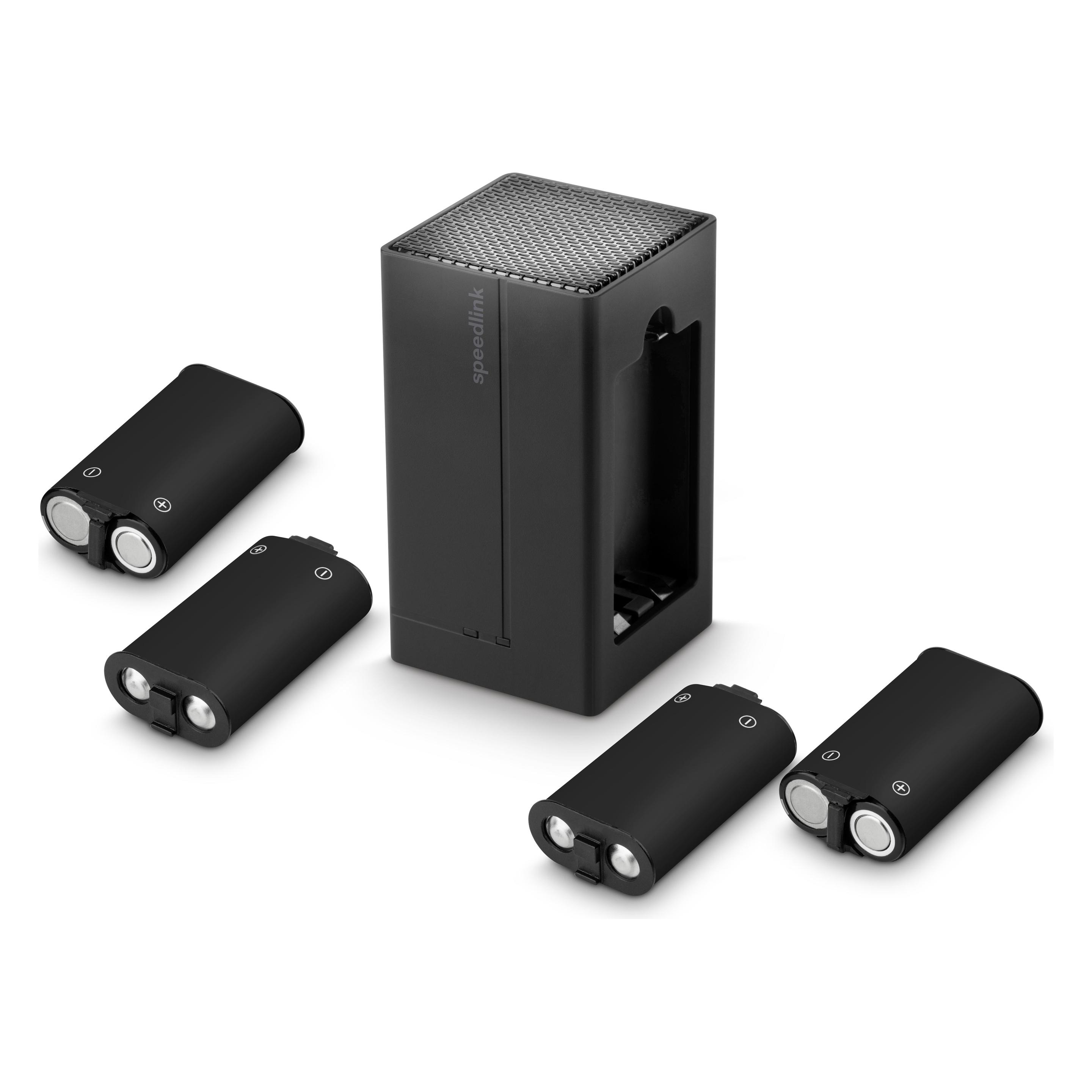 Speedlink JUIZZ - USB Dual Charger für Xbox Series X/S (Xbox One S, Xbox Series S, Xbox Series X) (SL-260003-BK)