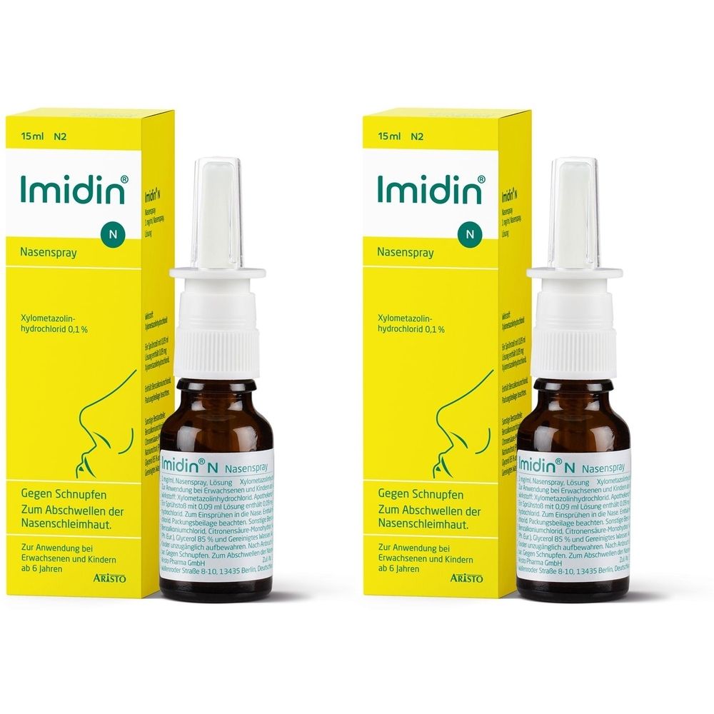Imidin N Nasenspray x2 2x15 ml