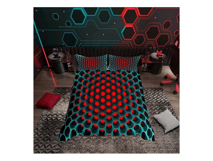 LuxusKollektion Jugendbettwäsche Bettwäsche 3D Honeycomb 200x200cm Mehrfarbig