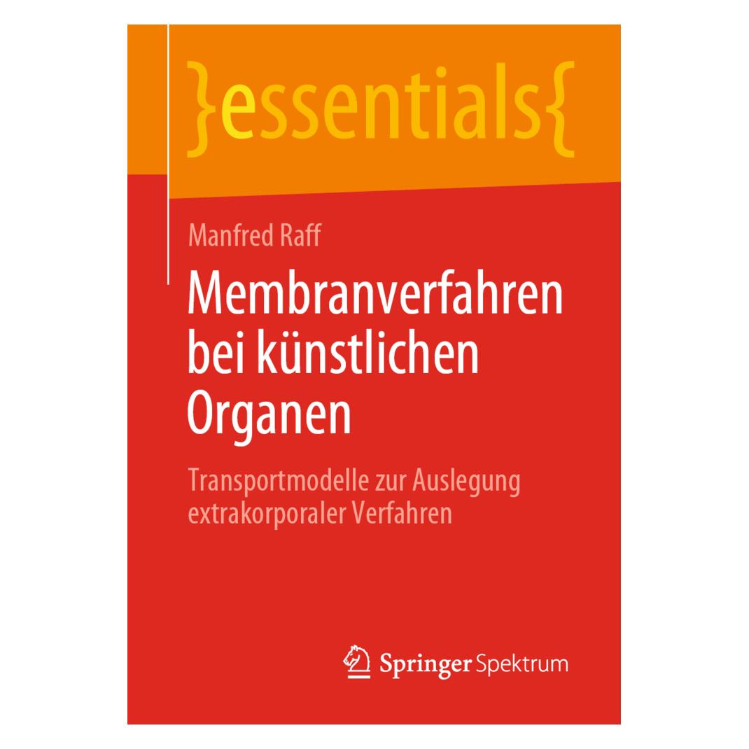 Springer Membranverfahren bei künstlichen Organen (Deutsch, Softcover, Manfred Raff) (35151498)