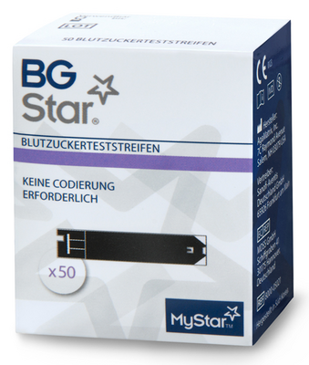 Sanofi-Aventis Deutschland GmbH BGSTAR Teststreifen 50 St 06581340
