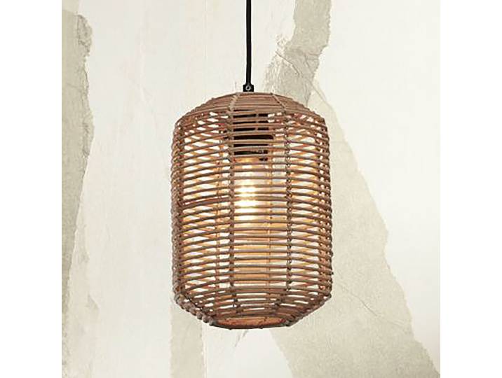 Suspension Tanami Ø 18cm Beige/Beige Rotin E27