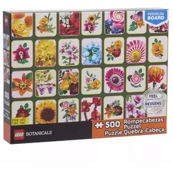 LEGO Puzzle mit 500 Teilen – Botanicals Collage