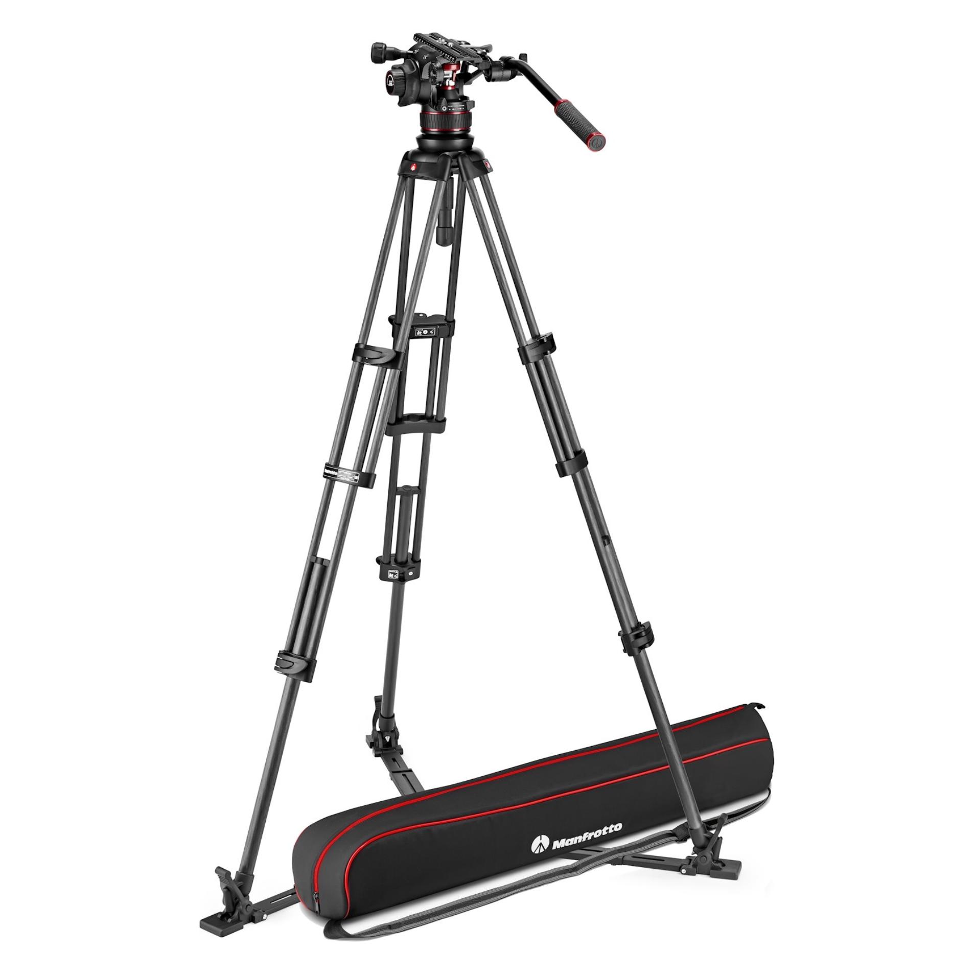 Manfrotto Nitrotech 612 & CF Twin GS (Kunststoff) (MANMVK612TWINGC)