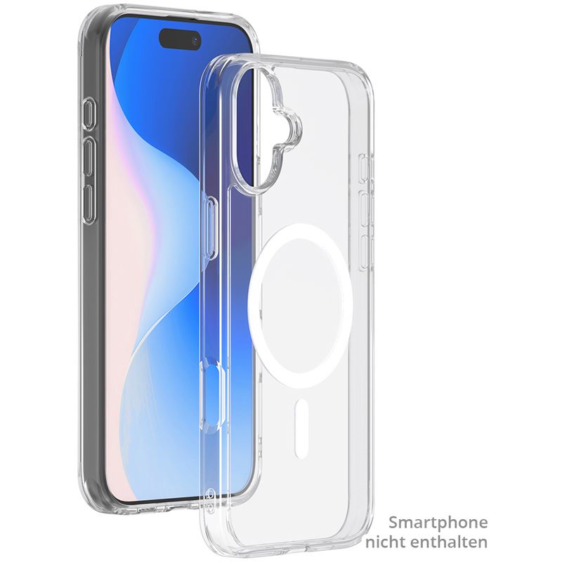 bigben Handy-Cover für Apple iPhone 16 transparent
