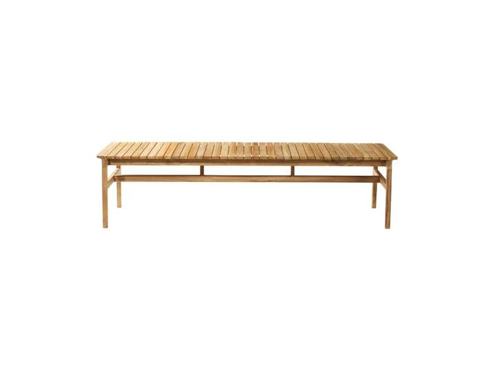 FDB Møbler M10 Sammen 3-Sitzer Bank Teak-nature oiled