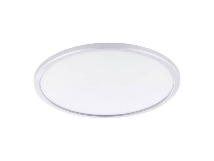 Eglo Led-Deckenleuchte, Silberfarben, Weiss, Kunststoff, rund, 2.5 cm, Lampen & Leuchten, Innenbeleuchtung, Deckenlampe, Deckenlampen