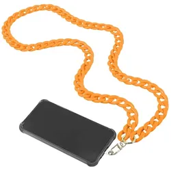 Jaym TOUR DE COU FASHION ORANGE AVEC ATTACHE UNIVERSELLE - 1.20M -  **, Handykette, Orange