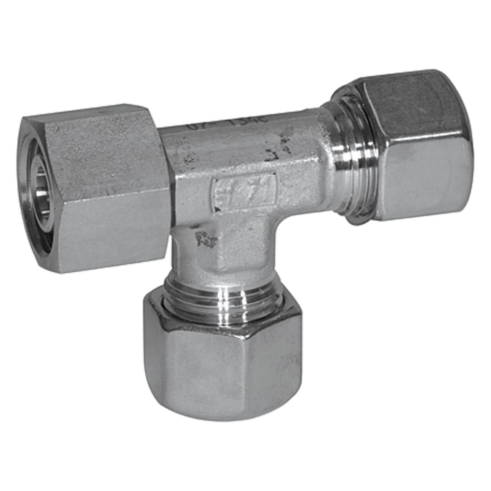 Riegler Einstellbare L-Verschraubung, Dichtkegel, M18x1,5 i., ES 1.4571 (12 mm) (ES 524)