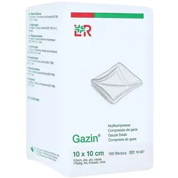 Lohmann & Rauscher Gazin Mullkompresse - 10 x 10 cm 100 St