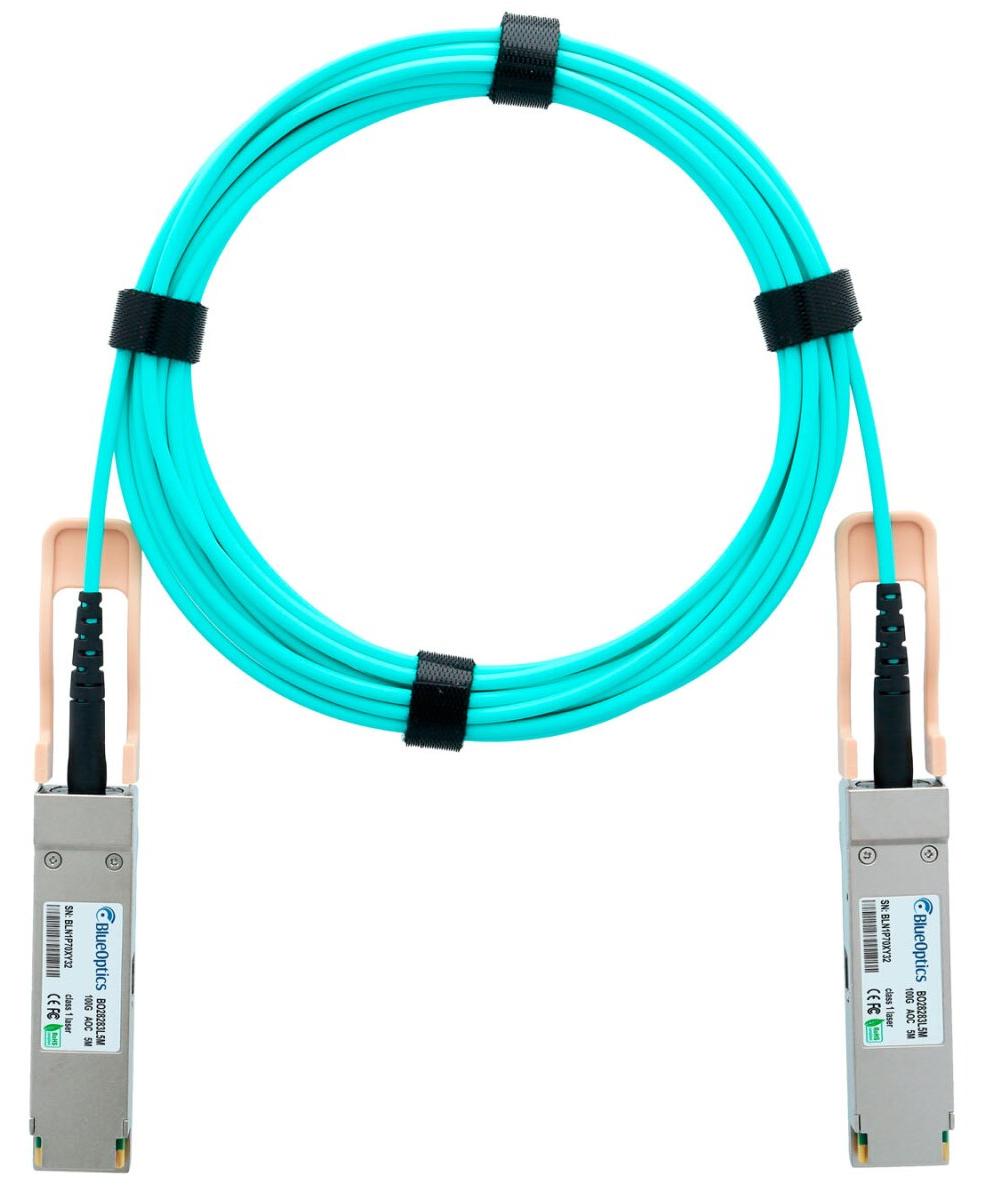 BlueOptics 10434-BO, 5 m, QSFP28, QSFP28, Männlich/Männlich
