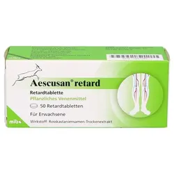 AESCUSAN retard Retardtabletten 50 St