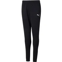 PUMA Kinder Sporthose teamRISE Poly Training Pan, Größe 128 in Schwarz Schwarz