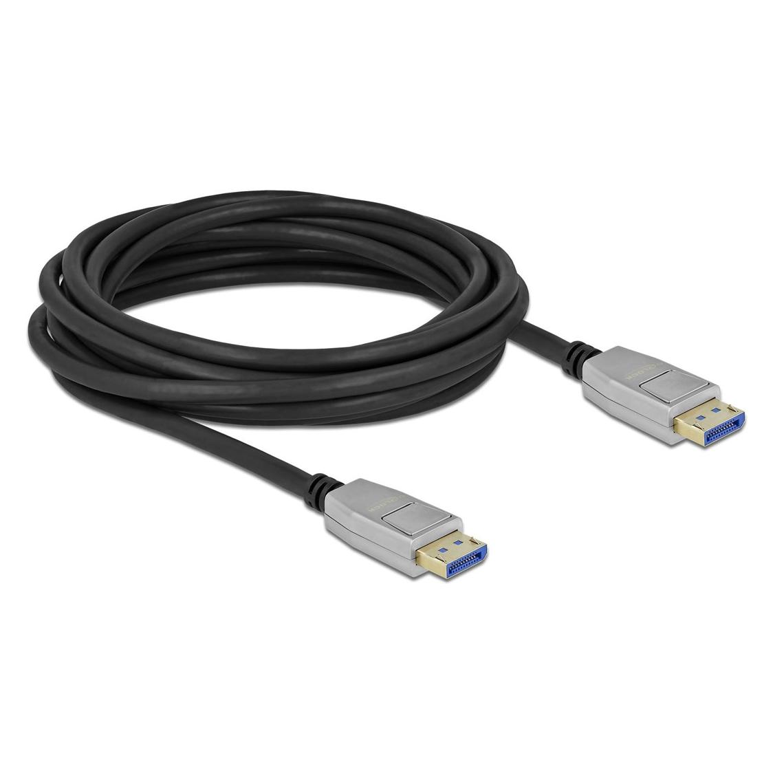 Delock DisplayPort Kabel 8K 60 Hz 40 Gbps 5 m (5 m) (80268)