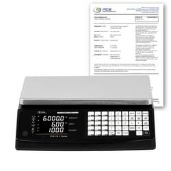 PCE Instruments PCE-TB 6C-ICA Zählwaage PCE-TB 6C-ICA kalibriert (ISO) Wägebereich (max.) 6000 g Ablesbarkeit 0.2 g netzbetrieben, batteriebetrieben