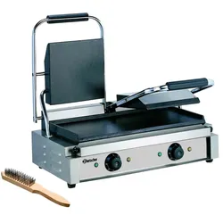 Bartscher Kontaktgrill 3600 2G, 2 Grilleinheiten, Grillfläche glatt, A150672