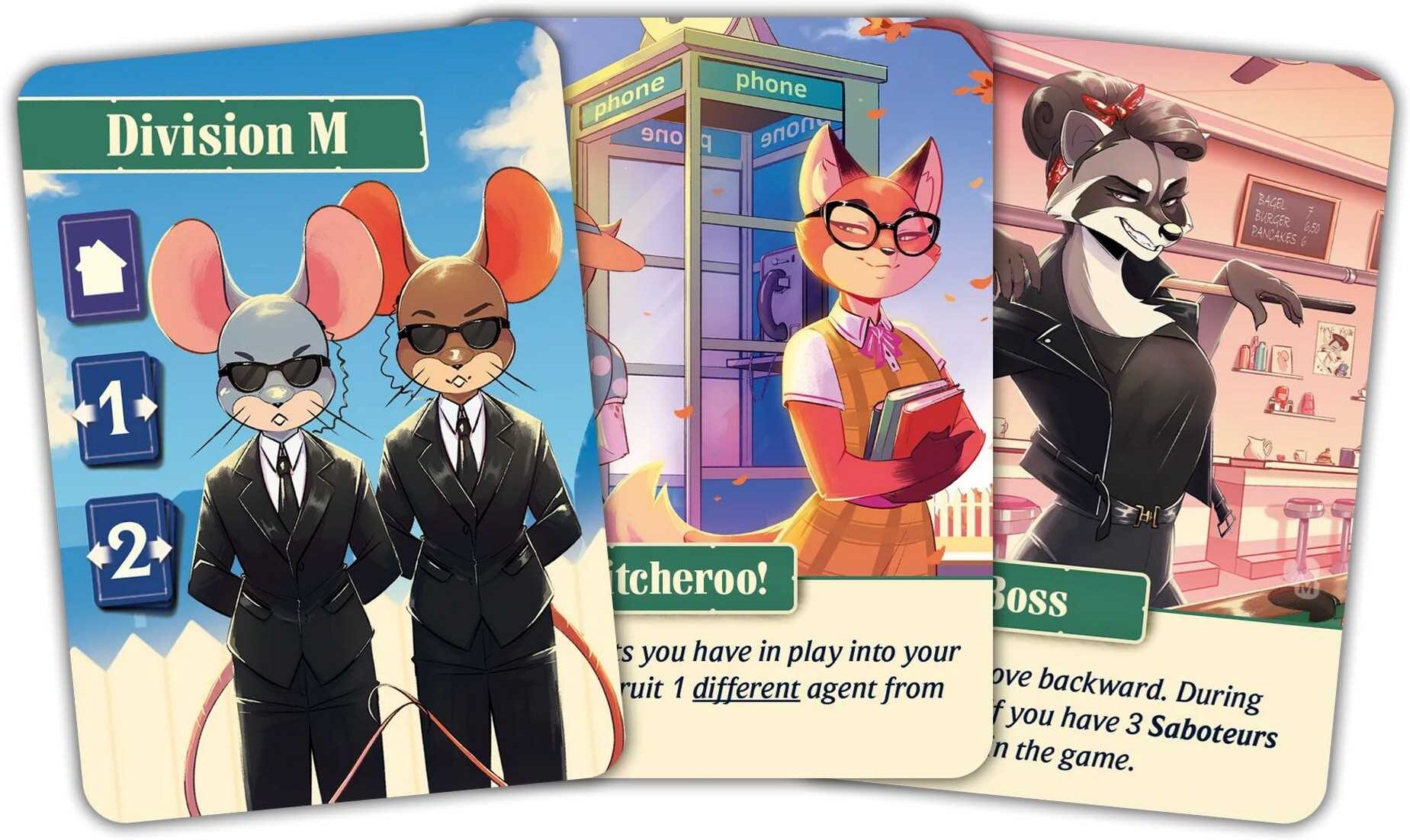 Agent Avenue: Division M Expansion for Board Games by Nerdlab