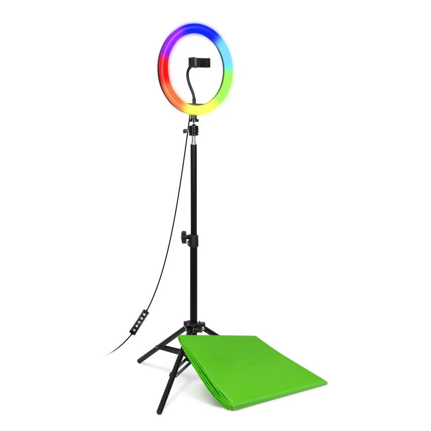 Connect IT Streaming Box Selfie10Ring kruhové 10" RGB LED světlo (Ringlicht) (CLI5000SM)
