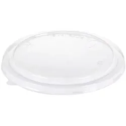 naturesse Transparente PLA-Domdeckel für runde Schalen ø 18,5 cm (300 Einheiten)