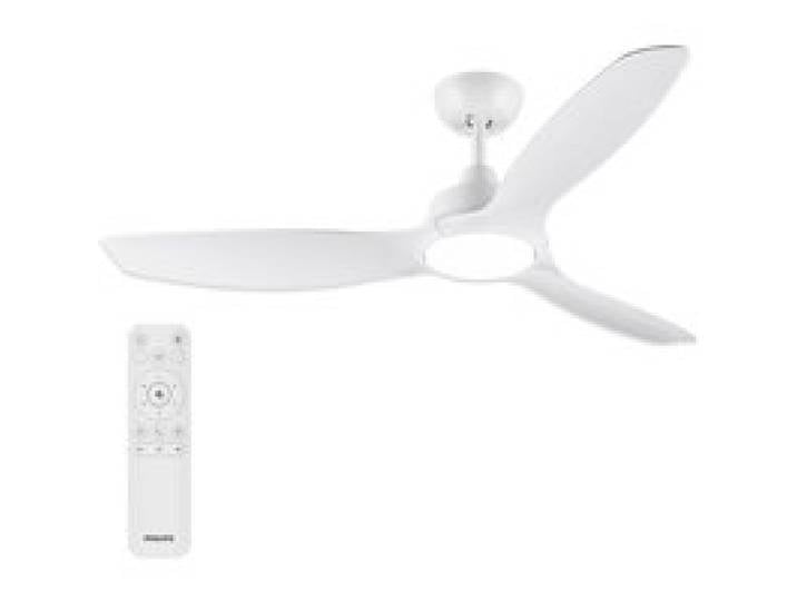 Ventilateur de Plafond à Pales Fixes avec LED 3 Pales 132 cm de Diamètre 2650 Lumens Lumière Blanche Rég VENTILATEUR DE PLAFOND