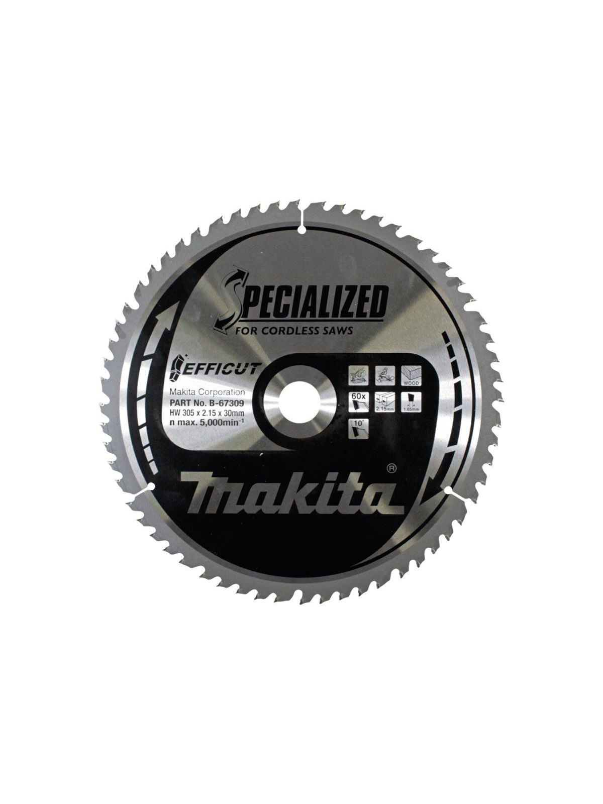 Makita B-67309 Circular Saw Blade Efficut TCT 305x30mm 60T
