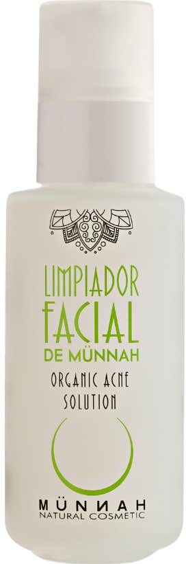 Münnah Natural Cosmetic Acne Solution Limpiador Facial 125 ml