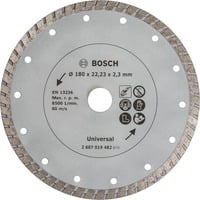 Diamanttrennscheibe Turbo, Ø 180mm Bohrung 22,23mm