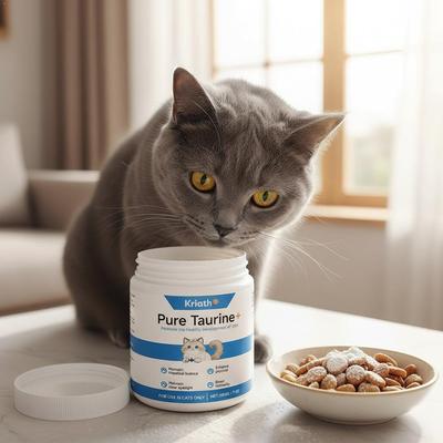 Happy Pet Pantry Cat Taurine Powder Supplement For Heart & Eye Health Immune Support For Cats & Kittens Cat Taurine Powder Supplement For Heart & Eye Health Immune Support For Cats & Kittens