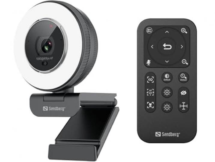 Sandberg Streamer USB Webcam Pro Elite, 134-39