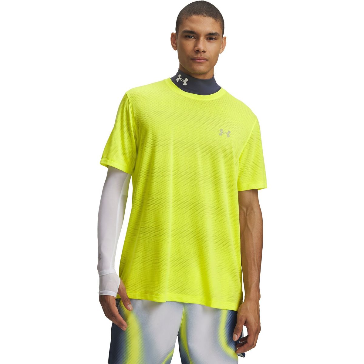 Under Armour Velociti SS yellow reflective (738) L 6009517-738-LG