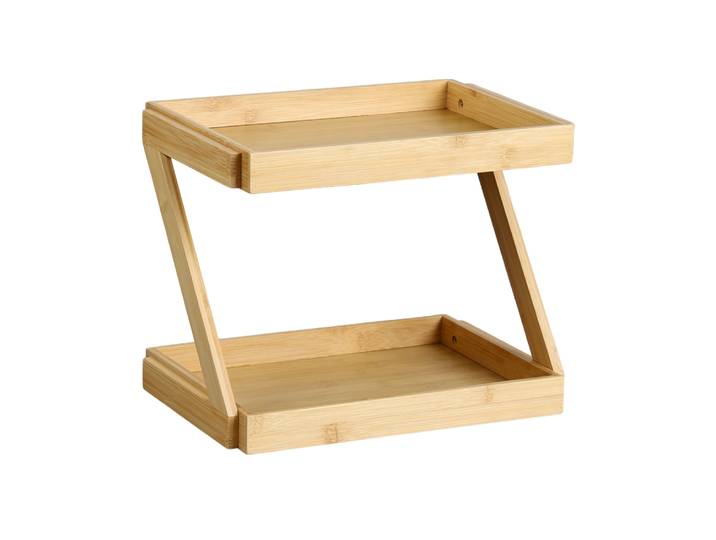 Küchenregal KESPER Aufbewahrungsregal, Bambus, FSC , braun (natur), B:31cm H:26cm T:23cm, Bambus, Regale, Küchenregal