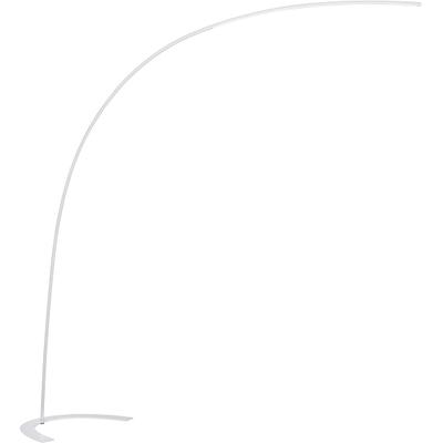 TRIO LEUCHTEN LED Bogenlampe "SHANGHAI", weiß, 1, H: 210cm, 1 Stk., Leuchten, mit Fußdimmer, LED Bogenlampe