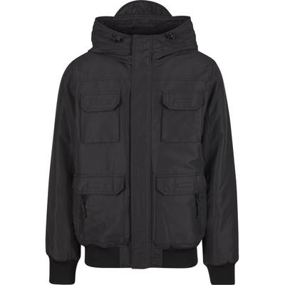 Allwetterjacke BRANDIT "Brandit Brandit Men Exploration Jacket", Herren, Gr. M, schwarz, 100% Polyester, unifarben, normal, ohne Ausschnitt, Jacken