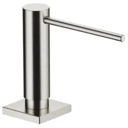 Dornbracht Spender 82439970-06 mit eckiger Rosette 55 x 55 mm, platin matt