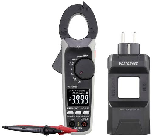 VOLTCRAFT VC523 SE plus DMA Stromzange digital CAT III 600 V