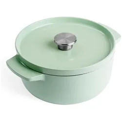 KitchenAid 3,3 l Pistazien-Gusseisentopf, Pfanne + Kochtopf, Grün