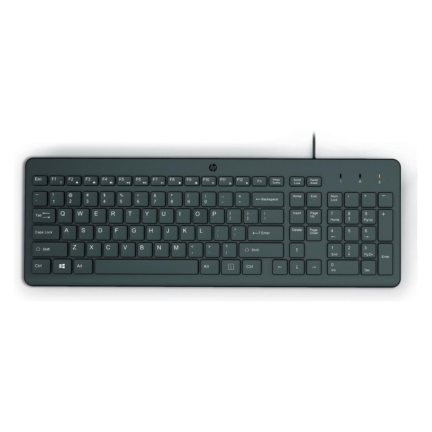 HP Kabelgebundene Tastatur (DE, Kabelgebunden) (664R5AA#AB7)