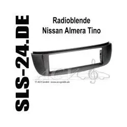 Nissan Almera Tino 2001 - 2004 Einbaurahmen Radio Blende / Autoradiohalterung...