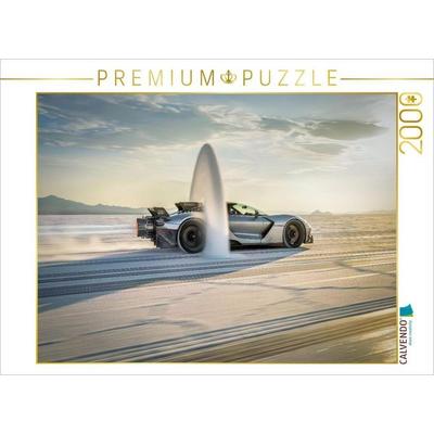 CALVENDO Puzzle Der Moment, in dem Geschwindigkeit zu Geschichte wird. | 2000 Teile Lege-Größe 90 × 67 cm Foto-Puzzle für glückliche Stunden, von ,