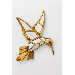KARE DESIGN Wandobjekt Hummingbird 51220 Spiegel Gold
