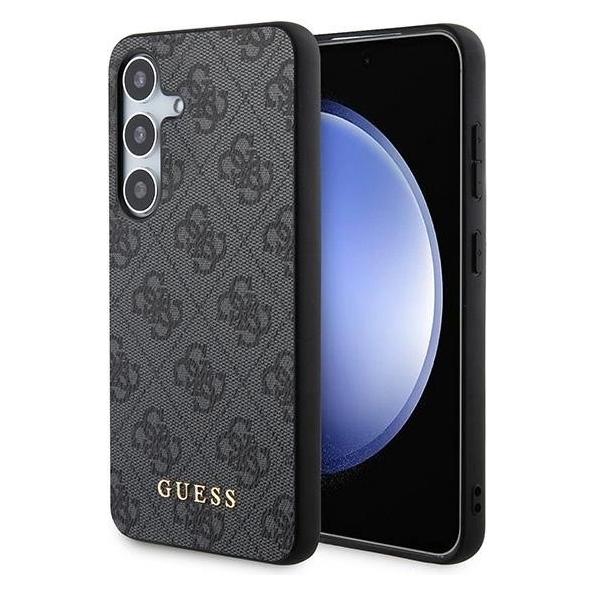 Guess GUHCSG4GFGR S921 czarny/black hardcase 4G Metal Gold Logo (Samsung Galaxy S24) (1467198017)