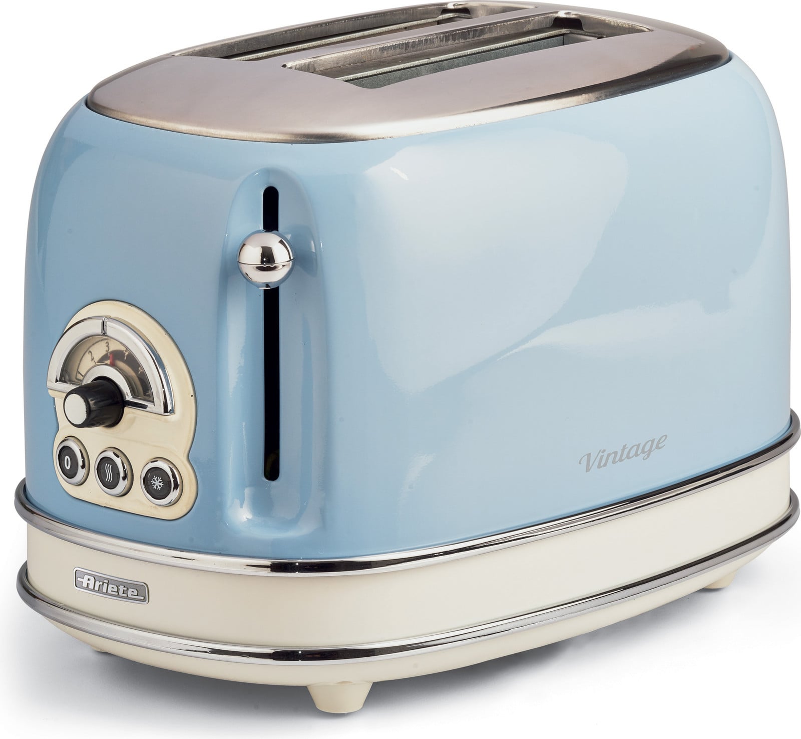 Ariete Vintage broodrooster met 2 sleuven, blauw