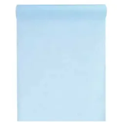 DeinPack Vlies Tischläufer Rolle 30 cm x 10 m hellblau – Tischläufer Vliesstoff für Hochzeit, Deko & Basteln