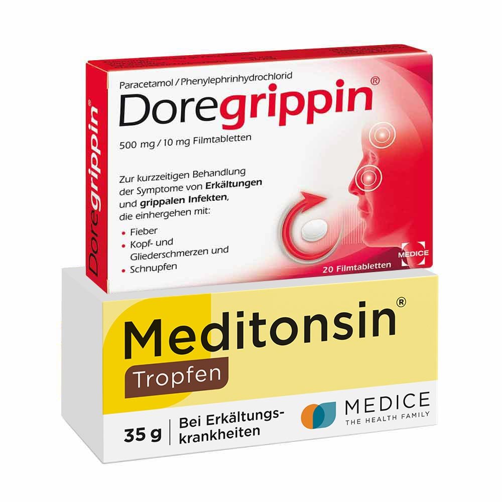 MEDICE Arzneimittel Pütter GmbH&Co.KG Meditonsin + Doregrippin 08130065