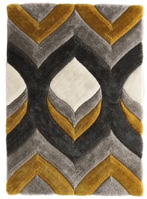MDA Rugs Mateos Shag Abstract Designed Area Rug